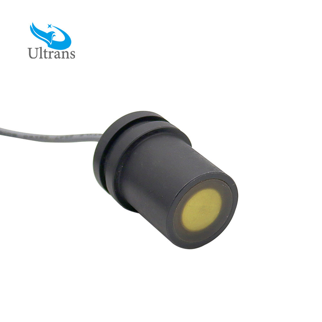 Transductor ultrasónico acústico submarino de 1 MHz POM para medidor de flujo ultrasónico